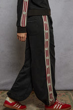 POL bottom in French terry with star patch trim - Vintage Moss or Black