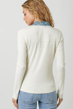 Washed Thermal Button Down Top - Assorted Colors