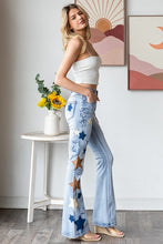 Oli & Hali Washed Star Patchwork Denim Jeans