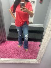 JUDY BLUE HIGH WAIST DESTROY FRAY HEM BOOTCUT
