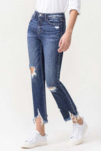 LOVERVET BY VERVET HIGH RISE CROP STRAIGHT JEANS