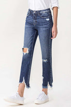 LOVERVET BY VERVET HIGH RISE CROP STRAIGHT JEANS