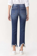LOVERVET BY VERVET HIGH RISE CROP STRAIGHT JEANS