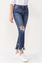 LOVERVET BY VERVET HIGH RISE CROP STRAIGHT JEANS