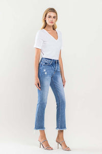 VERVET BY FLYING MONKEY BELLA HIGH RISE KICK FLARE JEANS