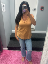 CRINKLE WASHED V-NECK SLEEVELESS TOP - ASSORTED COLORS