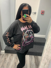 Def Leppard Adrenalize Long Sleeve Burnout Sweatshirt