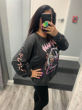 Def Leppard Adrenalize Long Sleeve Burnout Sweatshirt