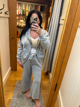 ACID WASH FLEECE PALAZZO SWEATPANTS WITH POCKETS - ASSORTED COLORS