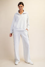 MODAL POLY SPAN QUARTER ZIP FUNNEL NECK PULLOVER - ASSORTED COLORS