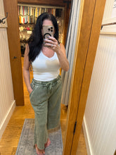 ACID WASH FLEECE PALAZZO SWEATPANTS WITH POCKETS - ASSORTED COLORS