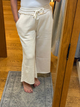 ACID WASH FLEECE PALAZZO SWEATPANTS WITH POCKETS - ASSORTED COLORS