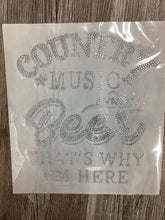 Music Bling Transfer Country