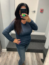 BRUSHED SOFT HACCI  L/S CREW RAGLAN - ASSORTED COLORS