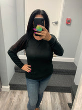BRUSHED SOFT HACCI  L/S CREW RAGLAN - ASSORTED COLORS