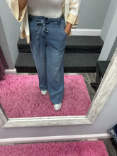 OAT NEW YORK BELTED HIGH RISE WIDE LEG