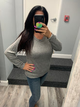 BRUSHED SOFT HACCI  L/S CREW RAGLAN - ASSORTED COLORS