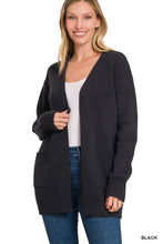Open Front Sweater Cardigan - Assorted Colors