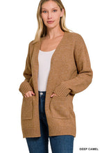 Open Front Sweater Cardigan - Assorted Colors