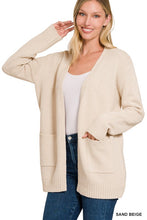 Open Front Sweater Cardigan - Assorted Colors