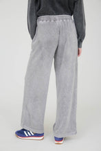 Washed Wide Leg Drawstring Lounge Pants - Olive or Charcoal