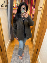 Terrain mix Corduroy & Fleece Shacket - Dark Olive or Fog