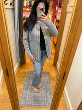 Terrain mix Corduroy & Fleece Shacket - Dark Olive or Fog