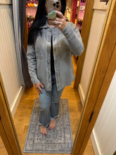 Terrain mix Corduroy & Fleece Shacket - Dark Olive or Fog