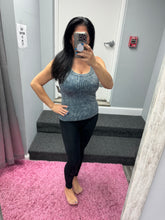 ZENANA 2 WAY NECKLINE WASHED RIBBED CROPPED TANK TOP - ASSORTED COLORS