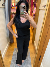 SIX FIFTY Nova Lurex Jumpsuit - Black