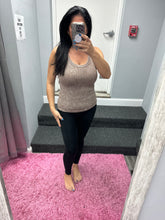 ZENANA 2 WAY NECKLINE WASHED RIBBED CROPPED TANK TOP - ASSORTED COLORS