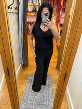 SIX FIFTY Nova Lurex Jumpsuit - Black