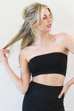 NIKIBIKI Ribbed Bandeau Top - White, Black or Stone
