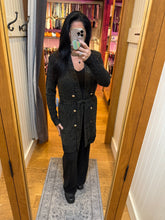 SIX FIFTY Samantha Lurex Front Tie Cardigan - Black