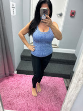 ZENANA 2 WAY NECKLINE WASHED RIBBED CROPPED TANK TOP - ASSORTED COLORS