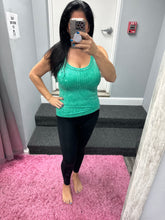 ZENANA 2 WAY NECKLINE WASHED RIBBED CROPPED TANK TOP - ASSORTED COLORS
