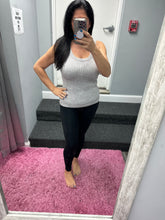 ZENANA 2 WAY NECKLINE WASHED RIBBED CROPPED TANK TOP - ASSORTED COLORS