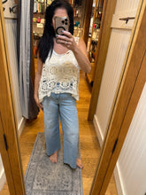 1822 Denim 27'' Wide Leg Jean W/ Shadow Side Stripe - Atlas