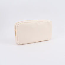 Medium Nylon Zippered Cosmetic Bag - Assorted Colors