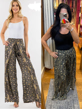Wrap Pant - Black/Gold