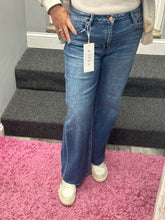 Risen Tummy Control Mid Rise Crop Wide Clean Cut Hem