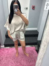 Loop Terry Cont Pocket Shorts - Taupe