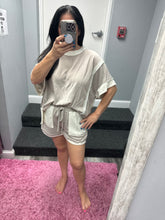 Loop Terry Cont Pocket Shorts - Taupe