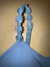 STRAP-ITS BASIC BRALETTE WITH DENIM FLOWER STRAP