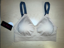 Strap-Its Basic Nude Bra With Denim Strap