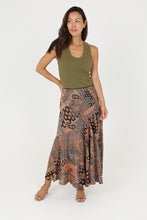 Maxi Skirt - Black Multi