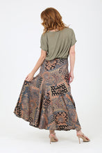 Maxi Skirt - Black Multi