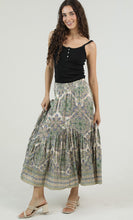 Mandela Printed Skirt - Ivory