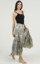 Mandela Printed Skirt - Ivory