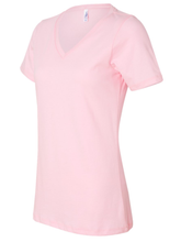 BELLA + CANVAS - Women’s Relaxed Jersey V-Neck Tee - Assorted Colors